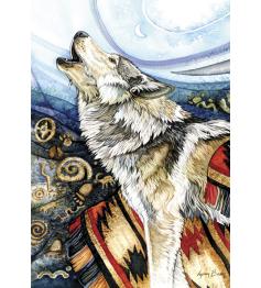 Anatolischer heulender Wolf Puzzle 260 Teile