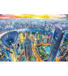 Anatolisches Puzzle Ansicht von Shanghai 2000 Teile