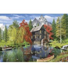 Puzzle Art Puzzle Angeln in der Mühle 1500 Teile