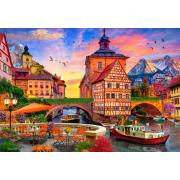 Puzzle Bluebird Altes Rathaus, Bramberg, Deutschland 1000 Teile