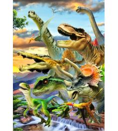 Bluebird Sunset Dino Puzzle 1000 Teile