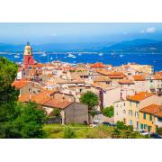 Puzzle Bluebird Die Altstadt von St. Tropez 500 Teile