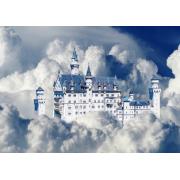 Puzzle Bluebird Schloss Neuschwanstein zwischen Wolken 500 Teile