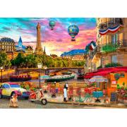 Puzzle Bluebird Stadt der Liebe, Paris 500 Teile