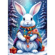 Puzzle Bluebird Winterhase 500 Teile