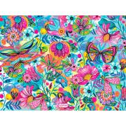 Puzzle Bluebird Blumen und Schmetterlinge 1000 Teile