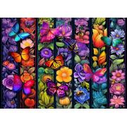 Puzzle Bluebird Cozy Blumen und Flyer 500 Teile