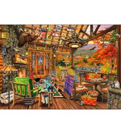 Puzzle Bluebird Adirondack-Veranda 2000 Teile