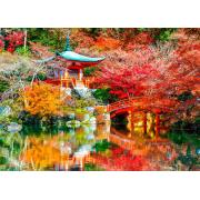 Puzzle Bluebird Tempel Daigo-ji im Herbst, Kyoto 500 Teile