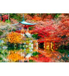 Puzzle Bluebird Tempel Daigo-ji im Herbst, Kyoto 500 Teile