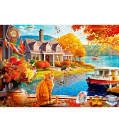 Puzzle Bluebird Klare Herbstansicht 1000 Teile