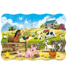 Puzzle Castorland Tiere Auf Dem Bauernhof 30 Teile