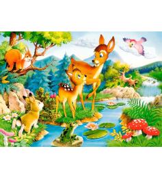 Castorland Bambi 120-teiliges Puzzle