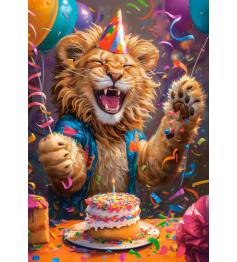 Puzzle Castorland  Happy Birthday Löwe 1000 Teile