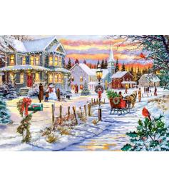 Puzzle Castorland Der Weihnachtsbaum kommt mit 1000 Teile