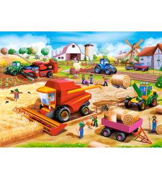 Puzzle Castorland Arbeit Auf Dem Bauernhof 60 Teile