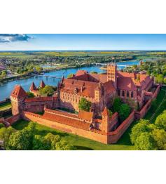 Puzzle Castorland Blick auf die Marienburg, Polen 500 Teile