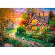 Puzzle Cherry Pazzi Wärme wie zu Hause 500 Teile