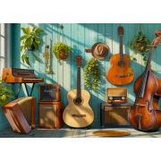 Puzzle Cherry Pazzi Garagenmusik 1000 Teile