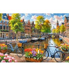 Puzzle Cherry Pazzi Amsterdamer Tulpen 1000 Teile