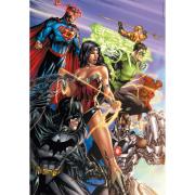 Clementoni Justice League Ein 1000-teiliges Puzzle