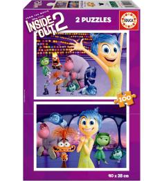 Puzzle Educa Inside Out 2 von 2 x 100 Teilen