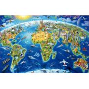 Puzzle Educa Symbole der Welt (Miniaturteile) 1000 Teile