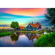 Puzzle „Genießen Sie ein Landhaus in den Niederlanden“ 1000 Teil