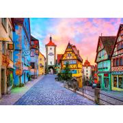 Puzzle Genießen Sie die Altstadt von Rothenburg, Deutschland, 10