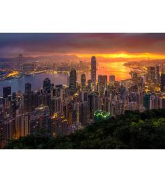 Puzzle „Genießen Sie Hongkong im Morgengrauen“ mit 1000 Teilen