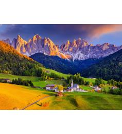 Puzzle „Enjoy Kirche in den Dolomiten“ mit 1000 Teilen