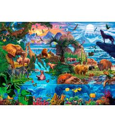 Puzzle Eurographics Tiere der Welt 5000 Teile