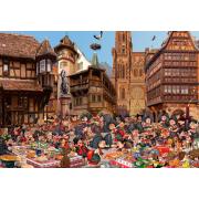 Puzzle Grafika Elsass 1000 Teile