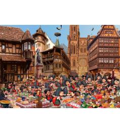 Puzzle Grafika Elsass 1000 Teile