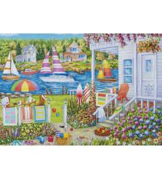 Puzzle Grafika Haus am Wasser 1000 Teile