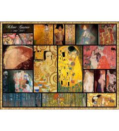 Grafika Collage Puzzle von Gustav Klimt 2000 Teile
