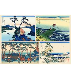 Puzzle Grafika Die Kunst von Hokusai 1000 Teile