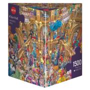 Puzzle Heye Maskenball Dreieckige Box 1500P