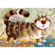 Puzzle Heye Bei der Katze 1000 Teile