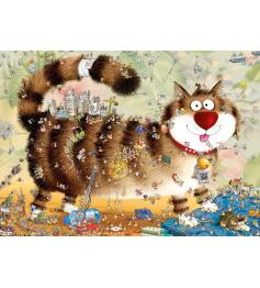 Puzzle Heye Bei der Katze 1000 Teile