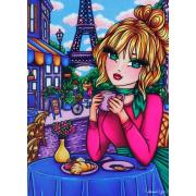 Puzzle Jacarou Café Paris 1000 Teile