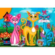 Puzzle Jacarou Rosy, Sunny und Sky 1000 Teile