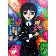 Puzzle Magnolia Wednesday Adams 1000-Teile