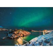 Puzzle Ravensburger Aurora Borealis in Norwegen 500 Teile