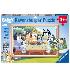 Puzzle Ravensburger Bluey mit 2x24 Teilen