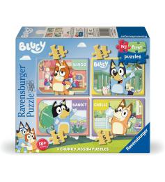 Puzzle Ravensburger Bluey Progresivo de 2+3+4+5 Teile