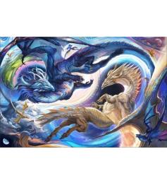 Puzzle Ravensburger Drache Tag und Nacht 5000 Teile