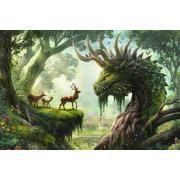 Puzzle Ravensburger Der Walddrache erwacht 3000 Teile