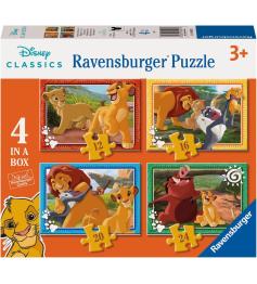 Puzzle Ravensburger The Lion King progressives mit 12+16+20+24