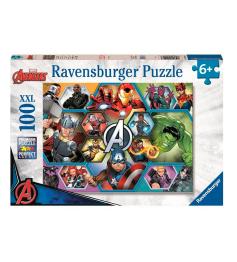 Puzzle Ravensburger Marvel Avengers XXL mit 100 Teile